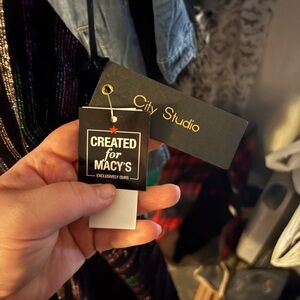 Studio Glittering Black Dress